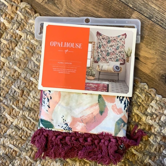 Opalhouse Other Opal House Floral Tapestry Poshmark